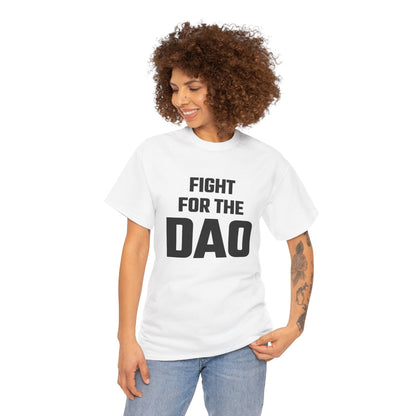 Fight for the DAO Graphic Tee - Unisex Cotton T-Shirt