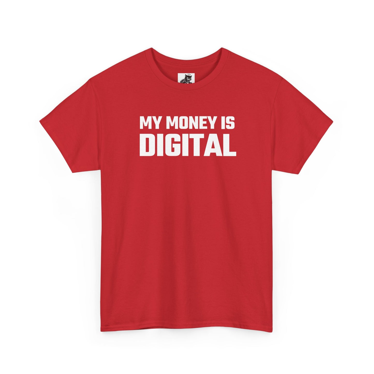 My Money Is Digital - Crypto Themed T-Shirt