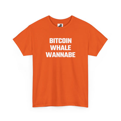 Bitcoin Whale Wannabe Crypto Themed T-Shirt