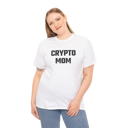 Crypto Mom Graphic Tee - Unisex Cotton T-Shirt