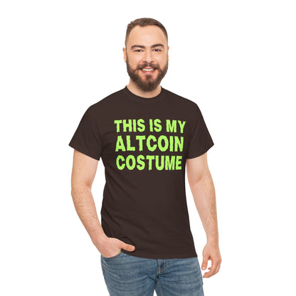 This Is My Altcoin Costume (Version 2) Graphic Tee - Crypto Halloween T-Shirt