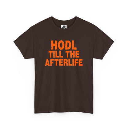 HODL Till The Afterlife Graphic Tee - Crypto Halloween T-Shirt