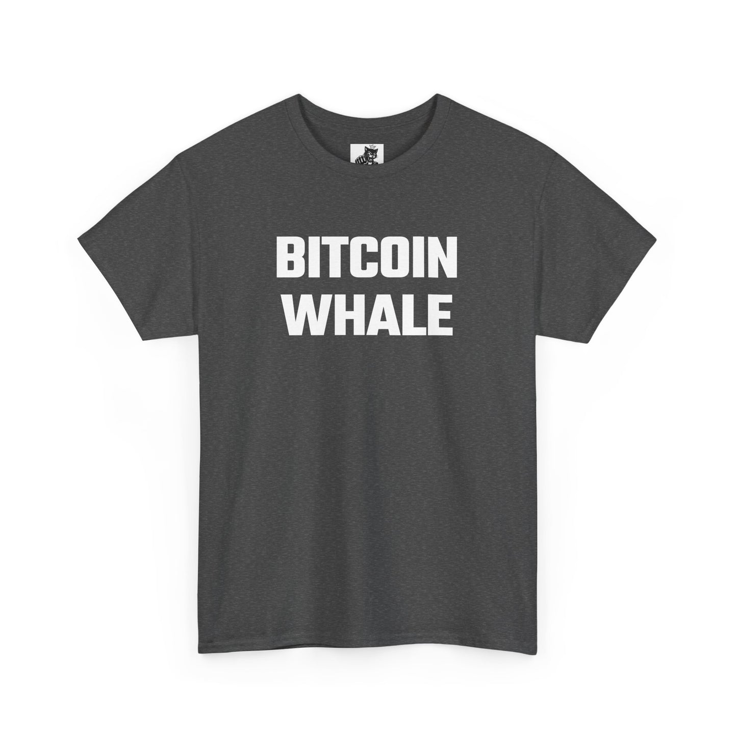 Bitcoin Whale Graphic Tee - Unisex Cotton T-Shirt