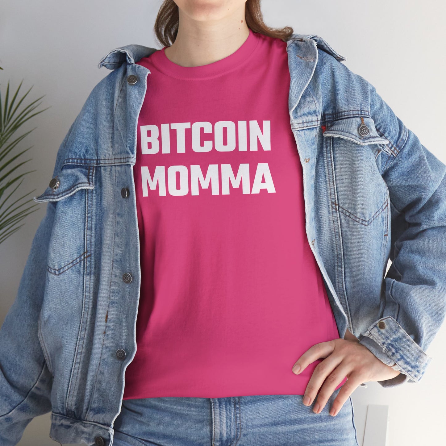 Bitcoin Momma Graphic Tee - Unisex Cotton T-Shirt