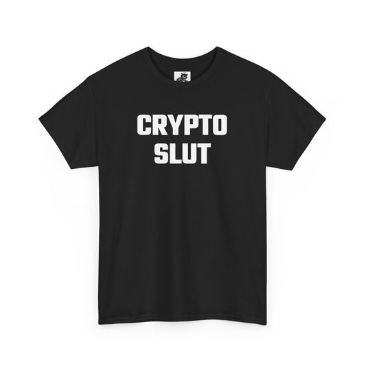 Crypto Slut Graphic Tee - Unisex Cotton T-Shirt