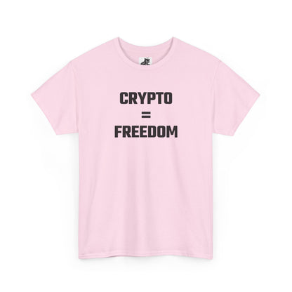 Crypto Equals Freedom T-Shirt
