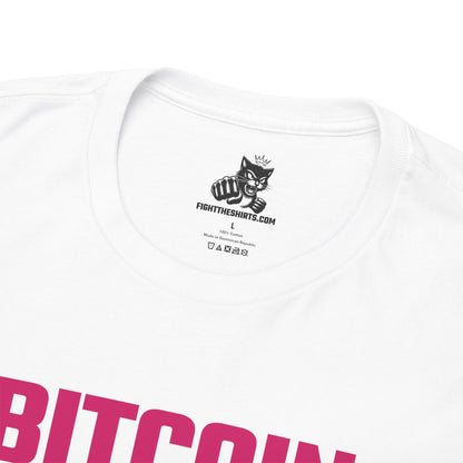 Bitcoin Simp (Version 2) Graphic Tee - Unisex Cotton T-Shirt
