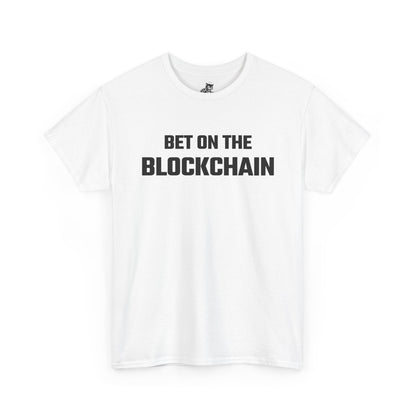 Bet On The Blockchain Crypto Themed T-Shirt