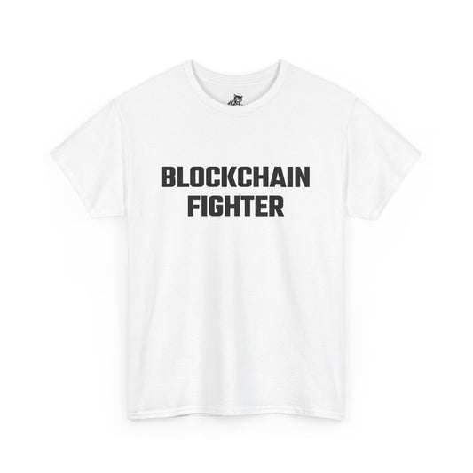 Blockchain Fighter Graphic Tee - Unisex Cotton T-Shirt