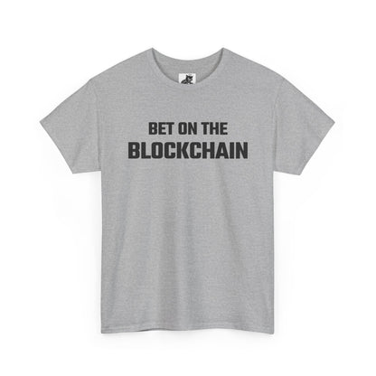 Bet On The Blockchain Crypto Themed T-Shirt