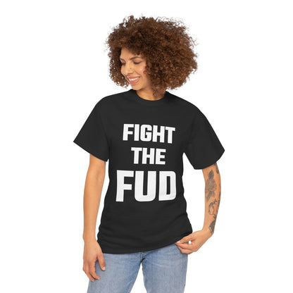 Fight The FUD Graphic Tee - Unisex Cotton T-Shirt