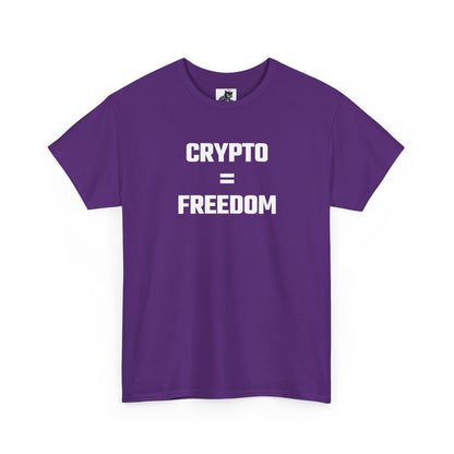 Crypto Equals Freedom T-Shirt