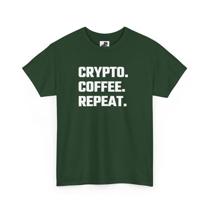 Crypto Coffee Repeat T-Shirt
