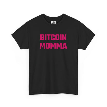 Bitcoin Momma (Version 2) Graphic Tee - Unisex Cotton T-Shirt