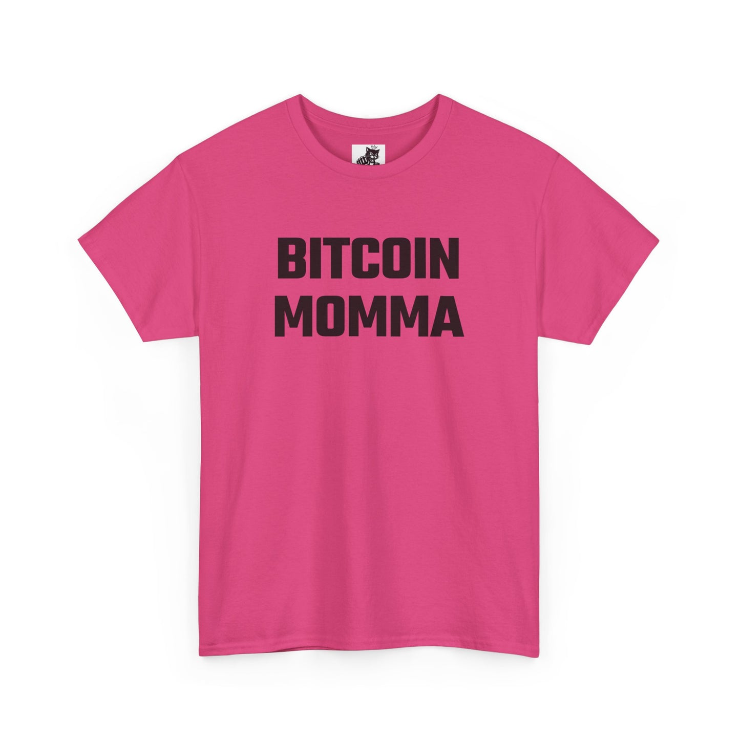 Bitcoin Momma (Version 2) Graphic Tee - Unisex Cotton T-Shirt