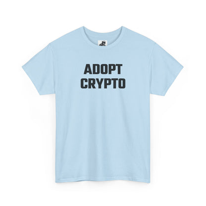 Adopt Crypto Graphic T-Shirt