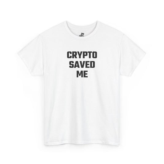 Crypto Saved Me Graphic Tee - Unisex Cotton T-Shirt