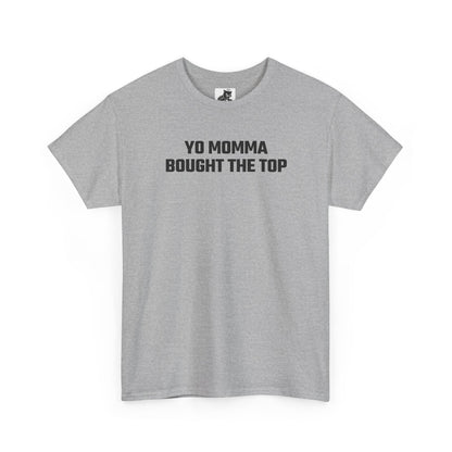 Yo Momma Bought The Top Graphic Tee - Crypto Themed T-Shirt