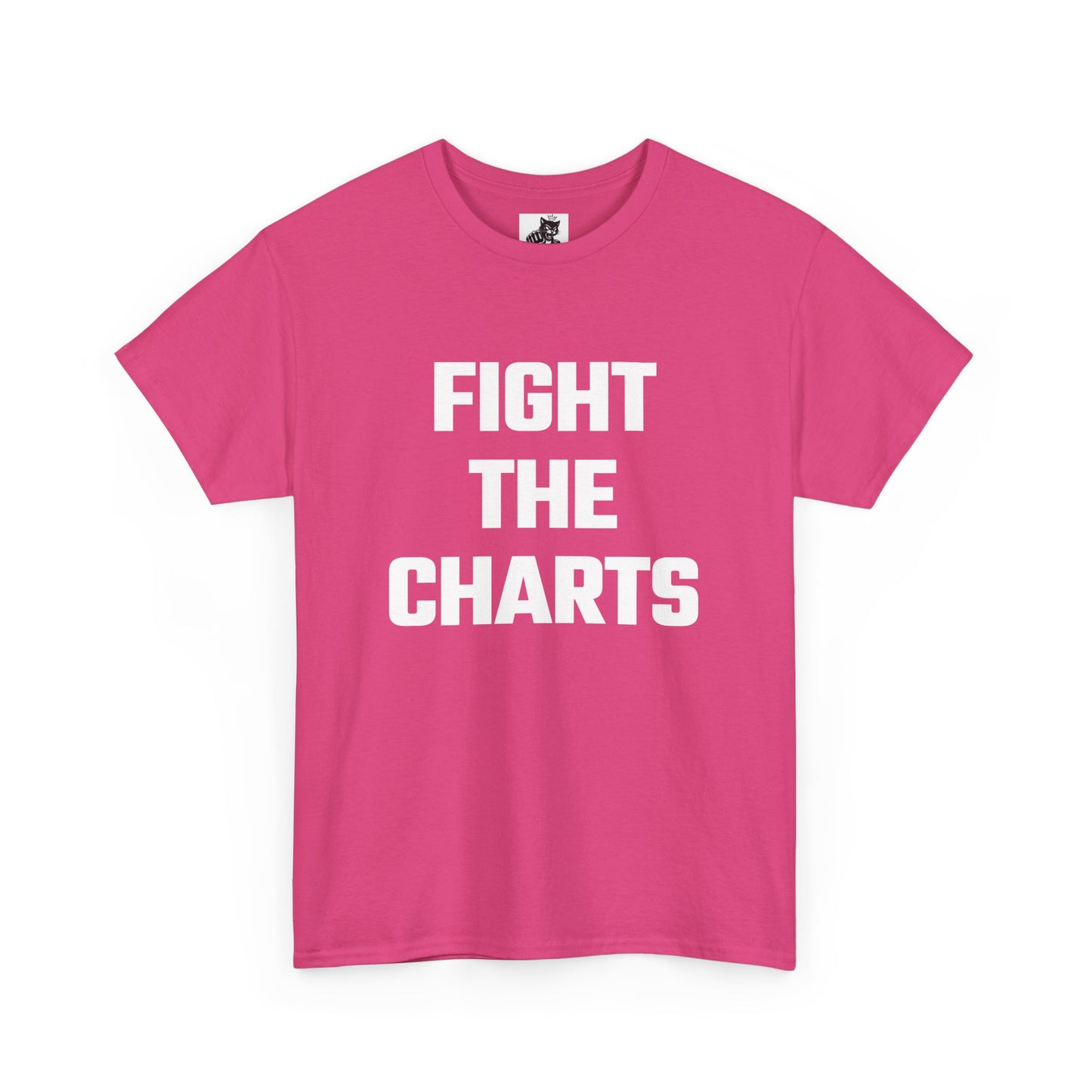 Fight The Charts Graphic Tee - Unisex Cotton T-Shirt