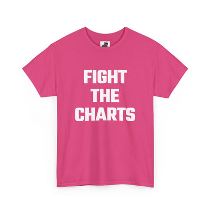 Fight The Charts Graphic Tee - Unisex Cotton T-Shirt