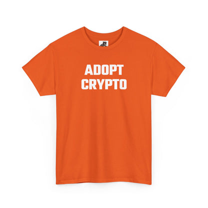 Adopt Crypto Graphic T-Shirt