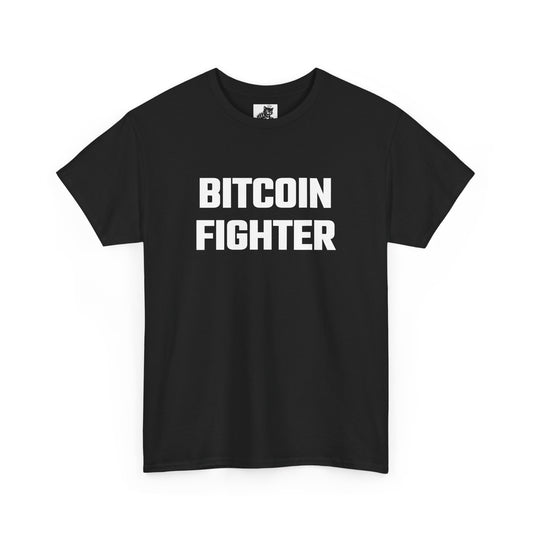 Bitcoin Fighter Graphic Tee - Unisex Cotton T-Shirt