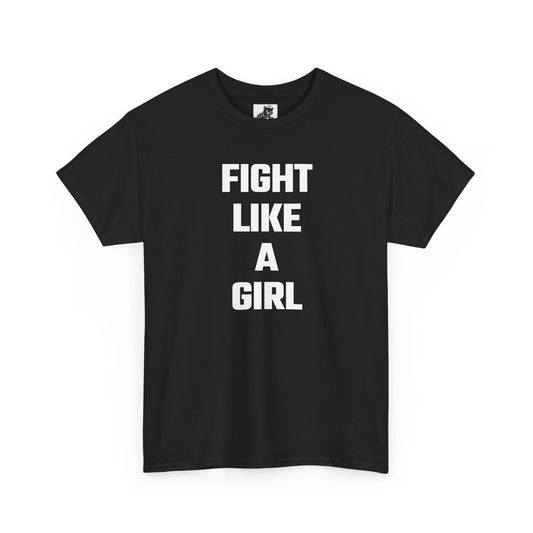 Fight Like A Girl Graphic Tee - Unisex Cotton T-Shirt