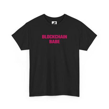 Blockchain Babe (Version 2) Crypto Themed T-Shirt