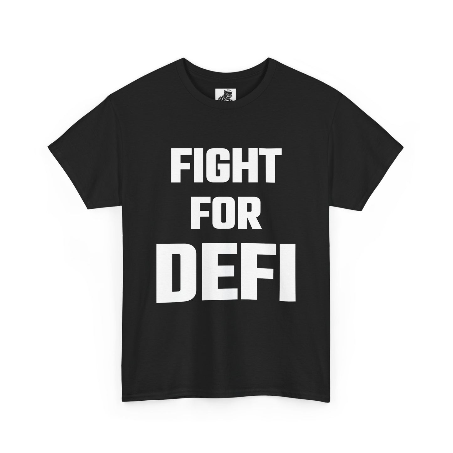 Fight for Defi Graphic Tee - Unisex Cotton T-Shirt