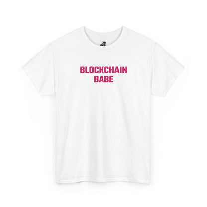 Blockchain Babe (Version 2) Crypto Themed T-Shirt