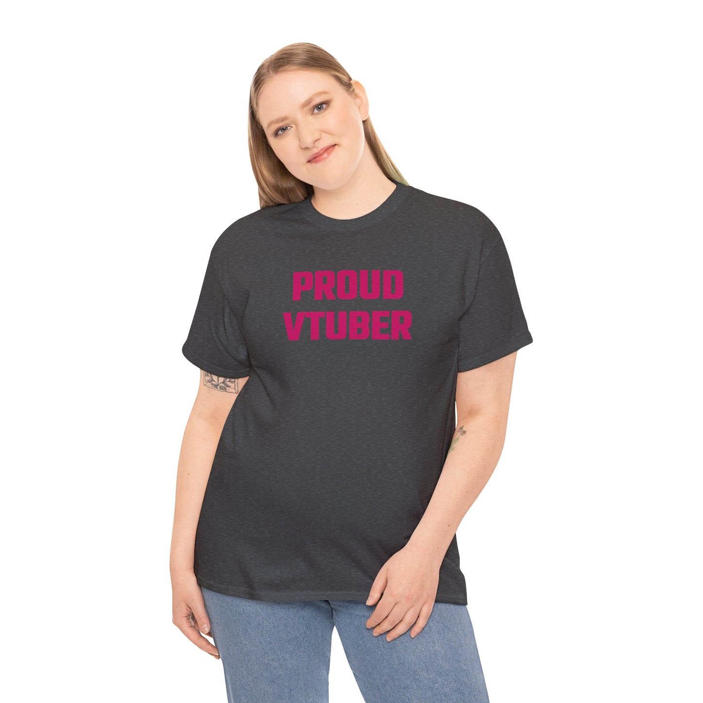 Proud VTuber (Version 2) Graphic Tee - Unisex Cotton T-Shirt