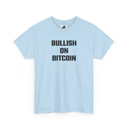 Bullish On Bitcoin Crypto Themed T-Shirt