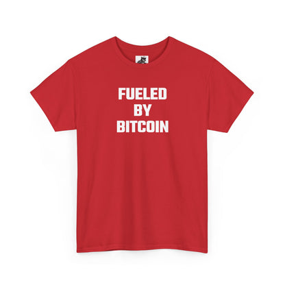 Fueled By Bitcoin Crypto Themed T-Shirt