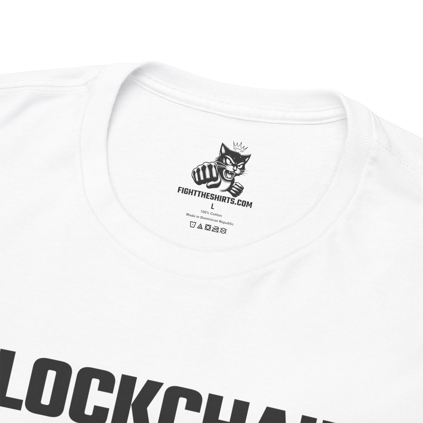 Blockchain Simp Graphic Tee - Unisex Cotton T-Shirt