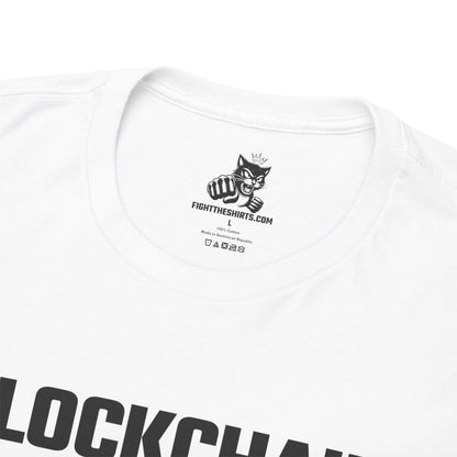 Blockchain Simp Graphic Tee - Unisex Cotton T-Shirt