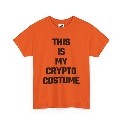This Is My Crypto Costume Graphic Tee - Unisex Cotton T-Shirt