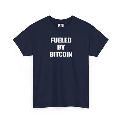 Fueled By Bitcoin Crypto Themed T-Shirt