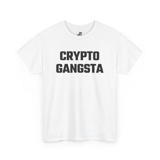 Crypto Gangsta Graphic Tee - Unisex Cotton T-Shirt