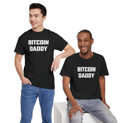 Bitcoin Daddy Graphic Tee - Unisex Cotton T-Shirt
