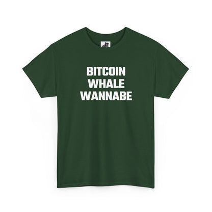 Bitcoin Whale Wannabe Crypto Themed T-Shirt