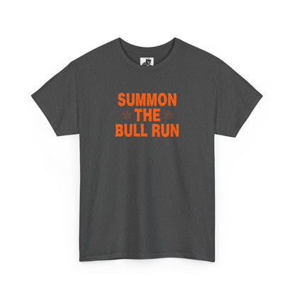 Summon The Bull Run Graphic Tee - Crypto Halloween T-Shirt
