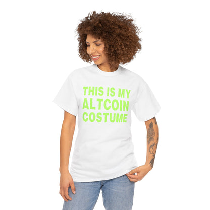 This Is My Altcoin Costume (Version 2) Graphic Tee - Crypto Halloween T-Shirt