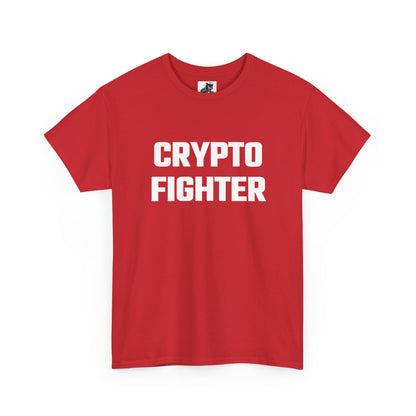 Crypto Fighter Graphic Tee - Crypto Themed T-Shirt