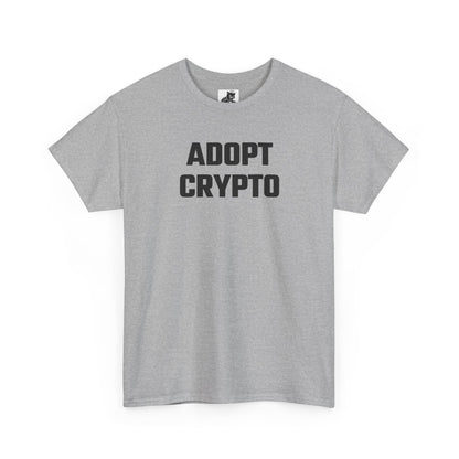 Adopt Crypto Graphic T-Shirt