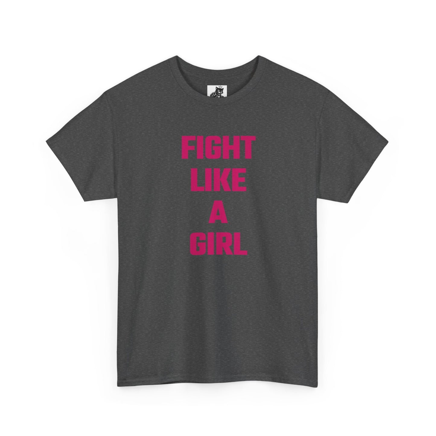 Fight Like A Girl (Version 2) Graphic Tee - Unisex Cotton T-Shirt
