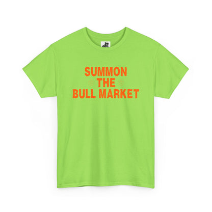 Summon The Bull Market Graphic Tee - Crypto Halloween T-Shirt