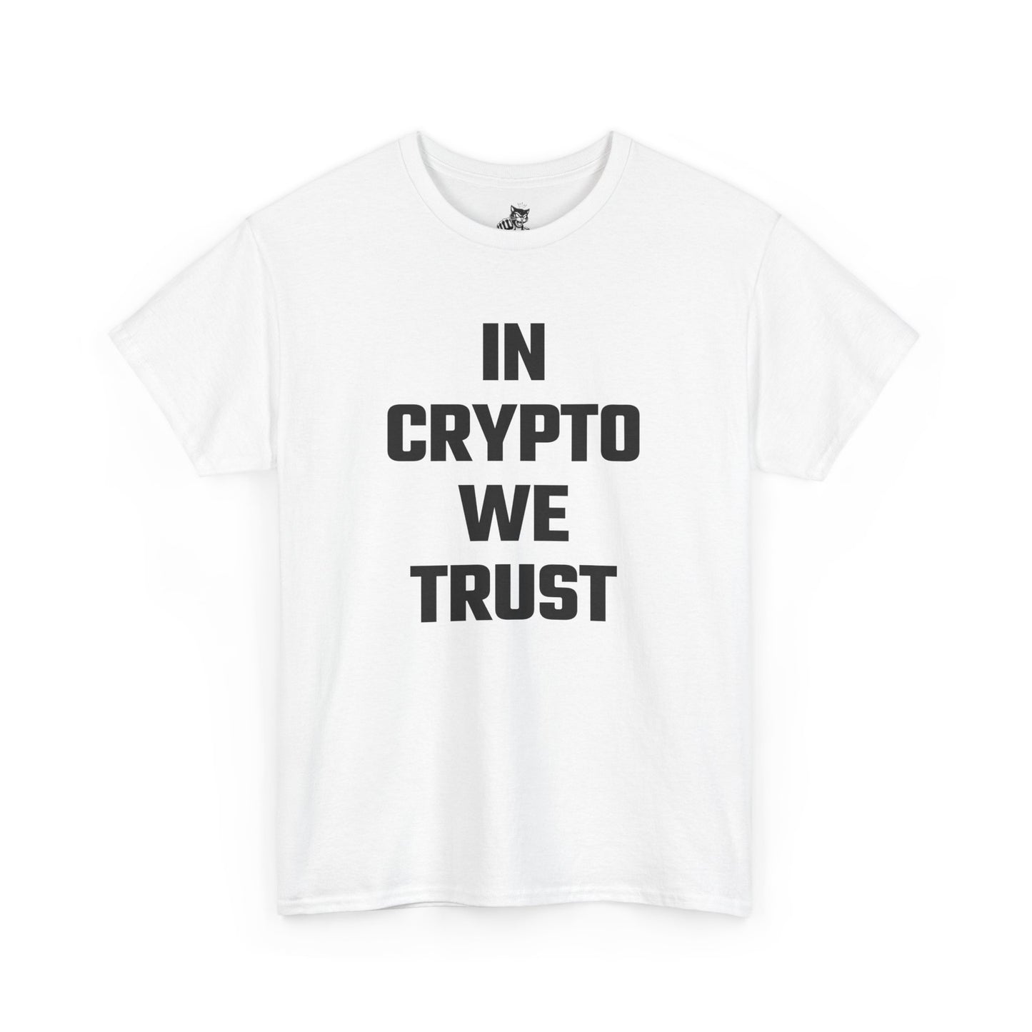 In Crypto We Trust Graphic Tee - Unisex Cotton T-Shirt