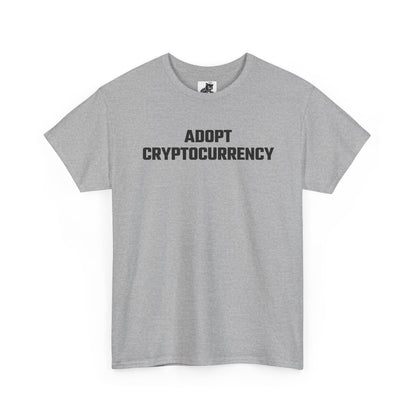 Adopt Cryptocurrency Graphic T-Shirt