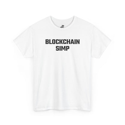 Blockchain Simp Graphic Tee - Unisex Cotton T-Shirt