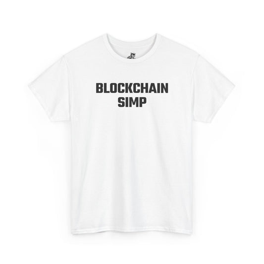Blockchain Simp Graphic Tee - Unisex Cotton T-Shirt